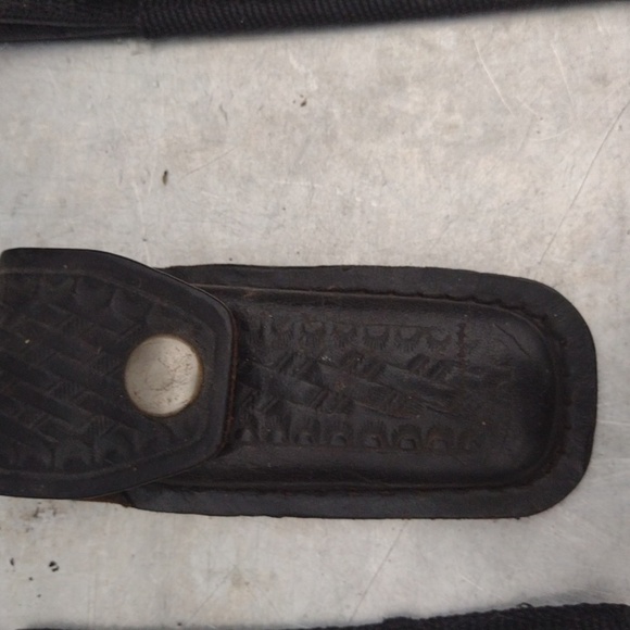 Red and Gold Men's Knife with Sheaths - Picture 4 of 5